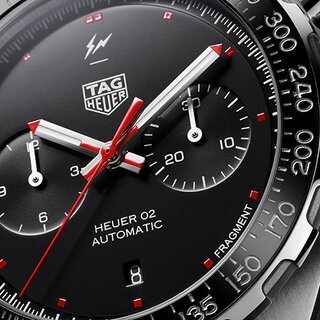 タグ・ホイヤー×フラグメントデザイン キャリバーホイヤー02クロノグラフ|TAG HEUER