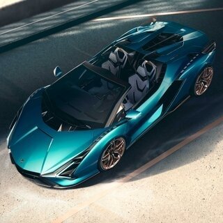 ランボルギーニがハイブリッドスーパースポーツモデル「シアン ロードスター」を世界初公開｜Lamborghini