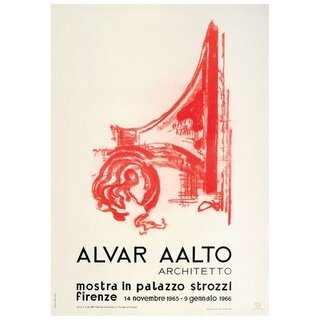 かつて開催された主要な建築展のポスターがオリジナルサイズで複製｜Alvar Aalto Foundation