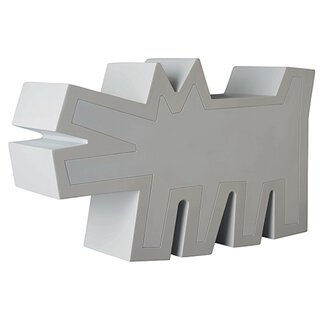 キース・へリングの「吠える犬」が立体造形に。Barking Dog STATUE WHITE Ver. ｜メディコム・トイ