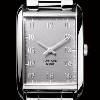 トム フォードタイムピース「N.001」「N.002」クロームダイアル｜TOM FORD TIMEPIECES