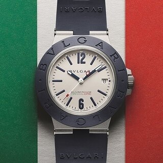 ブルガリとイタリア空軍によるコロナ禍への支援活動を支える特別限定ウオッチ「ブルガリ アルミニウム トリコロール」｜BVLGARI