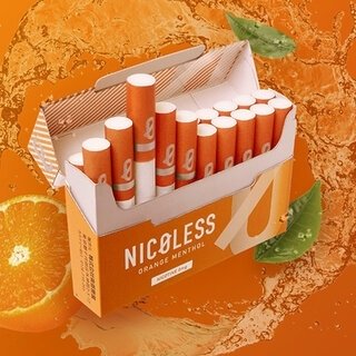 ニコチンゼロの「NICOLESS」で「オレンジメンソール」フレーバーが人気｜NICOLESS