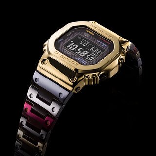 新開発のチタン合金を採用。カラフルなメタリックパーツを纏った「GMW-B5000TR」｜G-SHOCK