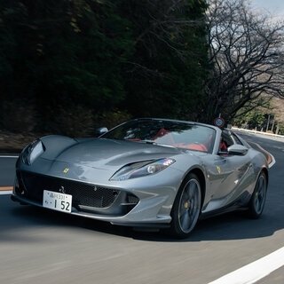 精密な12気筒の魅力を味わいたいという人に──フェラーリ812GTSに試乗｜Ferrari