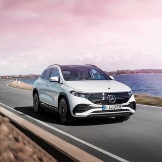 メルセデスのピュアEV第二弾EQAの発表記念特別仕様車が登場｜Mercedes Benz