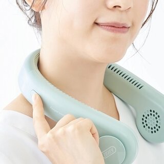 マスクによる熱中症対策にも。首回りにハンズフリーで快適な涼しさを｜Toffy