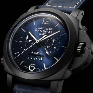 Watches & Wonders 2021新作。「ルミノール クロノ モノプルサンテ GMT ブルーノッテ」|PANERAI