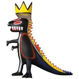 バスキアの描いた「王冠をかぶった恐竜」が立体化 | MEDICOM TOY