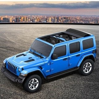 大開口のオープントップで開放感を楽しむラングラー・リミテッドの限定車|Jeep