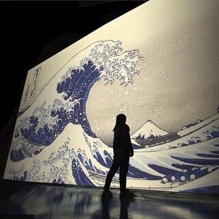新感覚デジタルアート展『巨大映像で迫る五大絵師─北斎・広重・宗達・光琳・若冲の世界─』｜ART