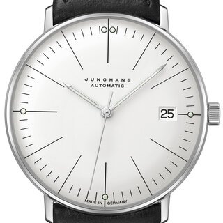 タイムレスなデザインに自動巻きムーブメントを搭載した新作マックス・ビル|JUNGHANS