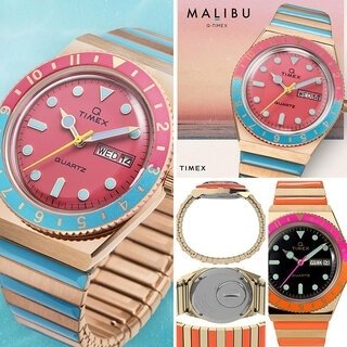 魅惑的なマリブビーチをイメージしたQ TIMEXの新作｜TIMEX