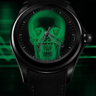 クリアなスカルを配したミステリアスな新作「バブル 47 エックスレイ」|CORUM