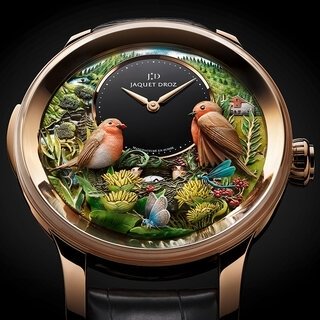 創業者ピエール-ジャケ・ドローの生誕300周年を記念した、超希少なオートマタウオッチ｜JAQUET DROZ