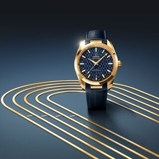 新作「シーマスター アクアテラ 東京2020 ゴールド エディション」|OMEGA