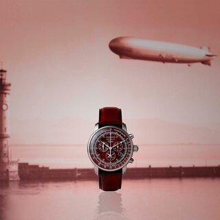 ディープレッドの日本限定モデル「100周年記念シリーズ クロノグラフアラーム」｜ZEPPELIN