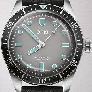 「ダイバーズ65」グレー×ターコイズブルーの新色モデルを発表｜ORIS