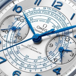 タキメーター、テレメーター、パルスメーターのトリプル使い! 1940年代の意匠を受け継ぐ古典派クロノグラフ|OMEGA