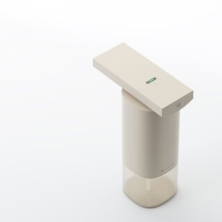 センサー感知型なので手をかざすだけ。プラスマイナスゼロのオートディスペンサーに待望の新色が登場！｜±0 