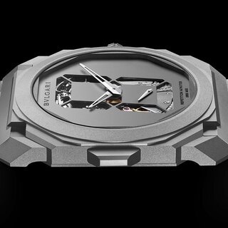 現代美術家とのコラボレーションによる限定モデル「ブルガリ オクト フィニッシモ 宮島達男 日本限定モデル」｜BVLGARI