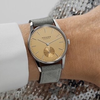 ドイツウオッチらしい知性を表現。新作「オリオン ゴールド&シルバー」|NOMOS GLASHÜTTE