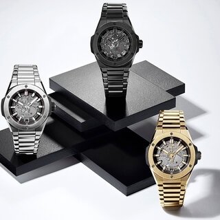 クロノグラフ機構を外してシンプル化。「ビッグ・バン インテグラル タイム オンリー」|HUBLOT