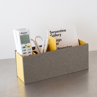 リサイクル可能な紙製繊維ボードを使用したツールボックス｜concrete craft