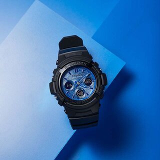 ストリートファッションにもぴったり。G-SHOCKに新作「ブルーペイズリー柄」シリーズが登場|G-SHOCK