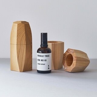 互いの感性が共鳴し、「ルームスプレー / HIN NO KI 」が完成｜WHOLE TREEとスタイリスト私物
