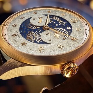 新生マニュファクチュール・グッチが手掛けた、ユーモラスだが超高精度なムーンフェイズウオッチ｜GUCCI