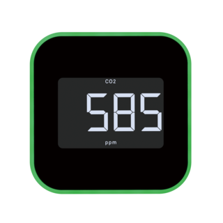 忘れがちな換気のタイミングをお知らせする二酸化炭素濃度の測定器｜KINGJIM