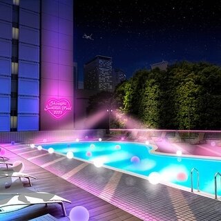 昼と夜、異なるシチュエーションで楽しめる屋外プールがオープン！ナイトプール限定メニューやドリンクも｜SHINAGAWA PRINCE HOTEL