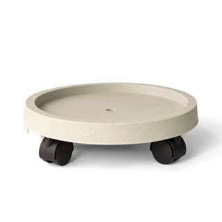 排水用のスペースとキャスター付き。ユーザー思いのプランター用トレー｜amabro