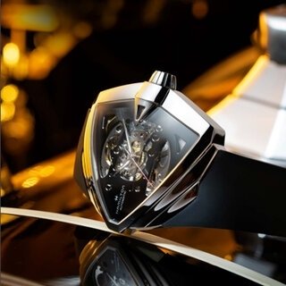 デザインのユニークさが光る「ベンチュラ」の新作モデルが登場｜HAMILTON