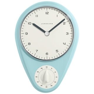名品時計をキッチンに! シンプルモダンな「max bill キッチンクロック」|JUNGHANS