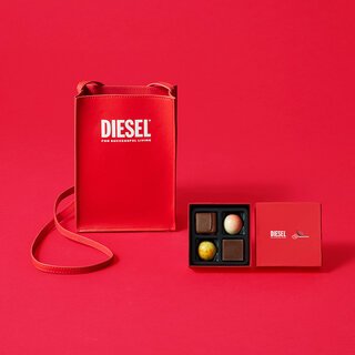 ディーゼルがベルギーのチョコレート「Deremiens」と初コラボ。バレンタイン限定のギフトセット&コラボメニューが登場｜DIESEL