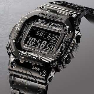 初代G-SHOCKをフルメタル化した「GMW-B5000」シリーズから、チタン合金採用のスペシャルモデル登場|G-SHOCK
