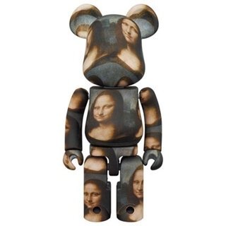 超合金 BE@RBRICK LEONARD DE VINCI Mona Lisa｜MEDICOM TOY