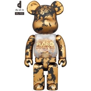 BE@RBRICK FLOR@ GOLD 400％｜MEDICOM TOY