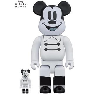BE@RBRICK Nighttime Mickey 100％ & 400％｜MEDICOM TOY
