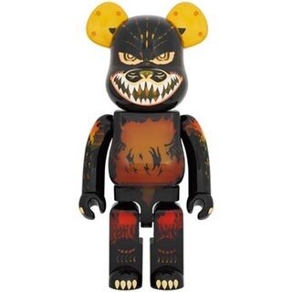 BE@RBRICK ゴジラ VS デストロイア版ゴジラ (メルトダウン：クリアイエローVer.) 1000％｜MEDICOM TOY