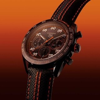大胆かつスポーティ。タグ・ホイヤー×ポルシェ オレンジレーシングが発表|TAG HEUER×Porsche