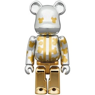 BE@RBRICK メ組はっぴ 銀メッキ 100％｜MEDICOM TOY