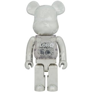 BE@RBRICK FLOR@ SILVER 1000％｜MEDICOM TOY
