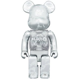 BE@RBRICK FLOR@ SILVER 400％｜MEDICOM TOY