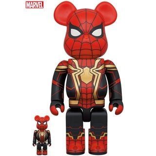 BE@RBRICK SPIDER-MAN INTEGRATED SUIT 100％ & 400％｜MEDICOM TOY