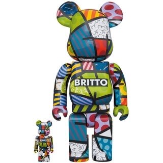 BE@RBRICK Romero Britto 100％ & 400％｜MEDICOM TOY