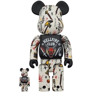 BE@RBRICK Stranger Things Hellfire Club 100％ & 400％｜MEDICOM TOY