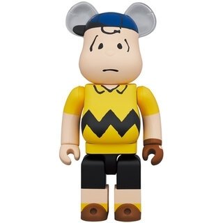 MLB × PEANUTS BE@RBRICK Charlie Brown (NEW YORK METS) 1000％｜MEDICOM TOY